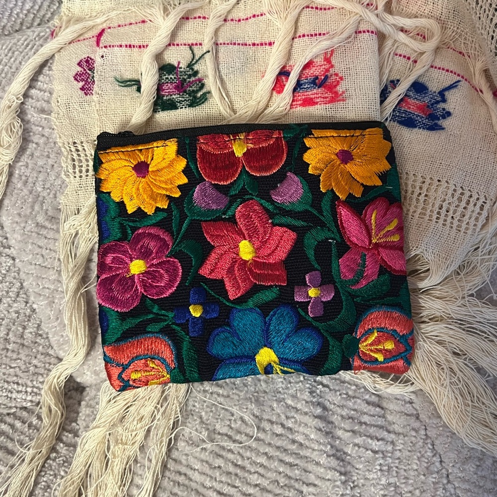 Handwoven Zippered Pouch